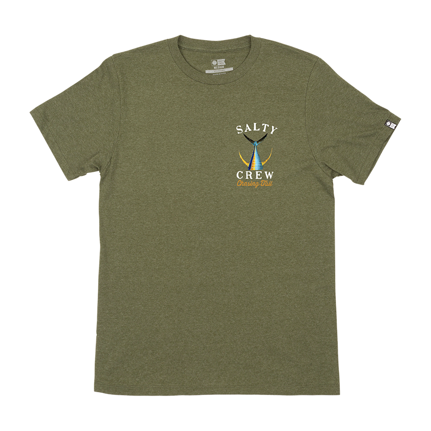 T-Shirt Salty Crew Tailed Verde 3 T-Shirt Salty Crew Tailed Verde