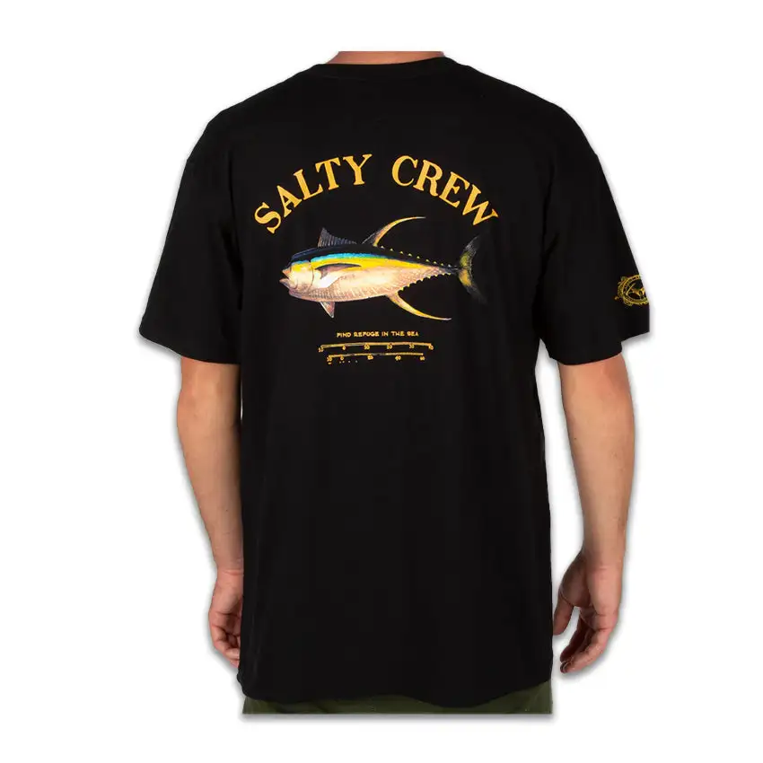 T-Shirt Salty Crew Ahi Mount Nero 6 T-Shirt Salty Crew Ahi Mount Nero - immagine 4