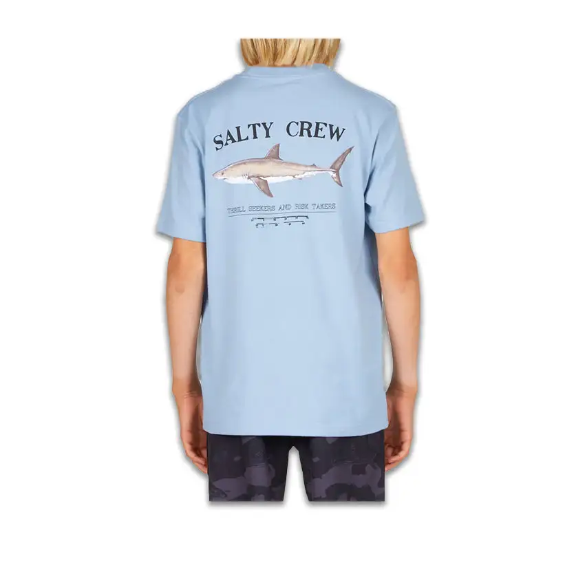 T-Shirt Salty Crew Bambino Bruce Premium Celeste 4 T-Shirt Salty Crew Bambino Bruce Premium Celeste - immagine 2