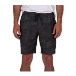 Bermuda Salty Crew Drifted Hybrid Nero Camo