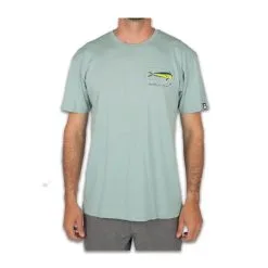 T-Shirt Salty Crew El Dorado Premium Verde Acqua -Vendite Snowboarding SaltyCrewElDoradoTeeSage 2
