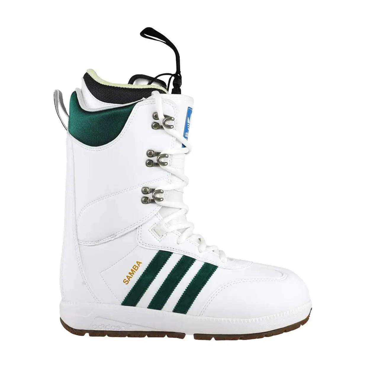 Scarponi Da Snowboard Adidas Samba Bianco/Verde 4 Scarponi Da Snowboard Adidas Samba Bianco/Verde - immagine 2