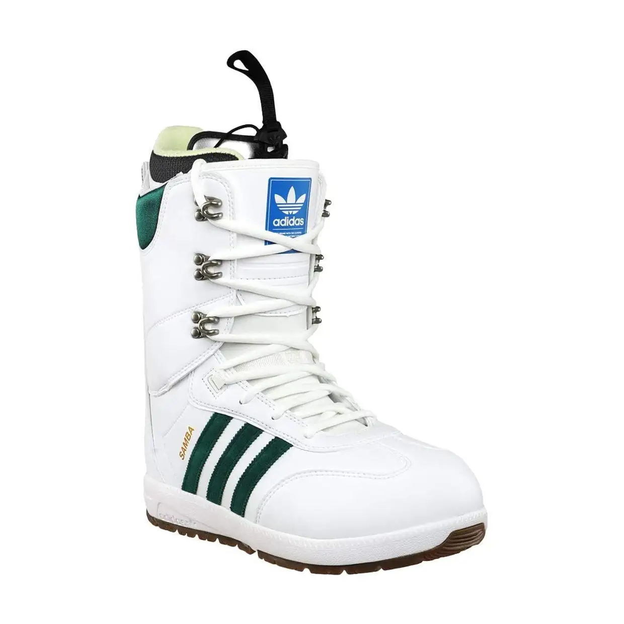 Scarponi Da Snowboard Adidas Samba Bianco/Verde 5 Scarponi Da Snowboard Adidas Samba Bianco/Verde - immagine 3