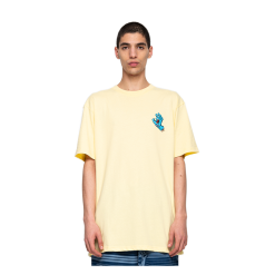 T-Shirt Santa Cruz Screaming Hand Burro -Vendite Snowboarding SantaCruz ScreamingHandTeeButter 3