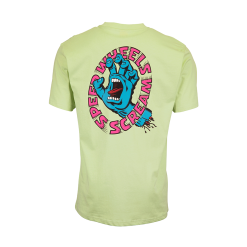 T-Shirt Santa Cruz Speed Wheels Verde 7 T-Shirt Santa Cruz Speed Wheels Verde -Vendite Snowboarding SantaCruz SpeedWheelsScreamLimeOlive 2