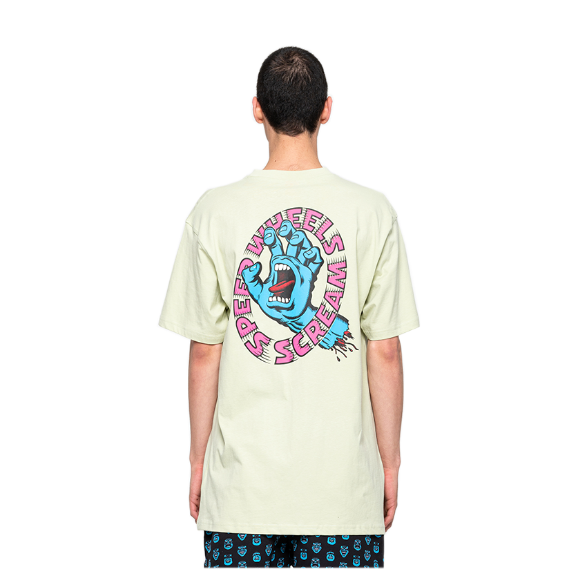 T-Shirt Santa Cruz Speed Wheels Verde 6 T-Shirt Santa Cruz Speed Wheels Verde - immagine 4