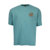 T-Shirt Santa Cruz Tiki Dot Turchese -Vendite Snowboarding SantaCruz TikiDotTeeTorquoiseLiquido