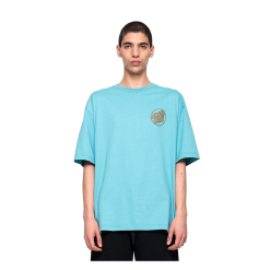 T-Shirt Santa Cruz Tiki Dot Turchese -Vendite Snowboarding SantaCruz TikiDotTeeTorquoise 3