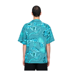 Camicia Santa Cruz Cabana Turchese 9 Camicia Santa Cruz Cabana Turchese -Vendite Snowboarding SantaCruz UnisexCabanassShirtTorquoise 4