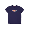 T-Shirt Santa Cruz Junior Delta Strip Navy -Vendite Snowboarding SantaCruz YouthDeltaStripTeeNavyLiquido