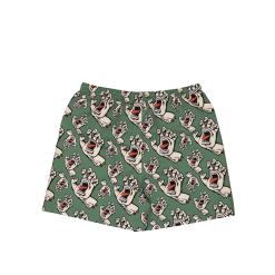 Costume Santa Cruz Junior All Over Verde -Vendite Snowboarding SantaCruz YouthHandsAllOverVintageIvy 2