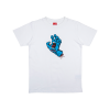 T-Shirt Santa Cruz Junior Screaming Hand Bianco -Vendite Snowboarding SantaCruz YouthScreamingHandTeeWhiteLiquido