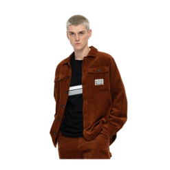 Camicia Santa Cruz Beach Bum Overshirt Marrone 9 Camicia Santa Cruz Beach Bum Overshirt Marrone -Vendite Snowboarding SantaCruzBeachBumOvershirtCopper 4