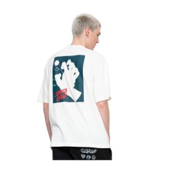 T-Shirt Santa Cruz Box Sketch Tee Bianco -Vendite Snowboarding SantaCruzBoxSketchTeeWhite 2