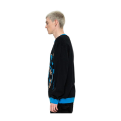 Maglione Santa Cruz Shark Trip Knit Crew Multi -Vendite Snowboarding SantaCruzSharkTripKnitCrewBlack 3