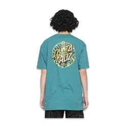 T-Shirt Santa Cruz Winkowski Volcano Tee Verde -Vendite Snowboarding SantaCruzWinkoskiVolcanoTeeVerdigrisLiquido