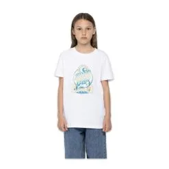 T-Shirt Santa Cruz Bambino Dark Arts Bianco