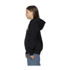 Felpa Santa Cruz Bambino Outer Ringed Nero -Vendite Snowboarding SantaCruzYouthOuterRingedDotHoodBlack 2