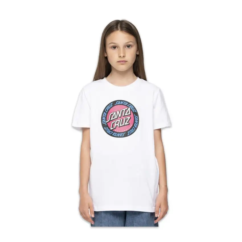 T-Shirt Santa Cruz Bambino Outer Ringed Bianco 3 T-Shirt Santa Cruz Bambino Outer Ringed Bianco