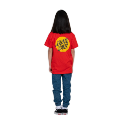 T-Shirt Santa Cruz Shadowless Dot Tee Youth Rosso -Vendite Snowboarding SantaCruzYouthShadowlessDotTeeArtisianRed 3