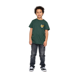 T-Shirt Santa Cruz Yin Yang Dot Youth Verde -Vendite Snowboarding SantaCruzYouthYinYangTeeCedar 4