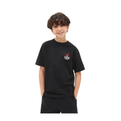 T-Shirt Vans Pizzeria Jr Nero -Vendite Snowboarding T ShirtVansPizzeriaBlack 3