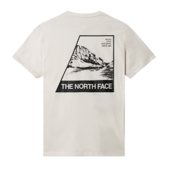 T-Shirt The North Face Foundation Graphic Bianco -Vendite Snowboarding TheNorthFace MFoundationGraphicTeeGardeniaWhite 2