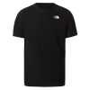 T-Shirt The North Face Foundation Left Chest Nero -Vendite Snowboarding TheNorthFace MFoundationTeeBlackLiquido