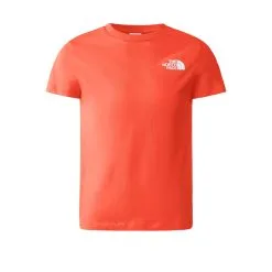 T-Shirt The North Face Bambino Simple Dome Arancione