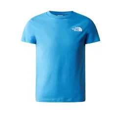 T-Shirt The North Face Bambino Simple Dome Blu