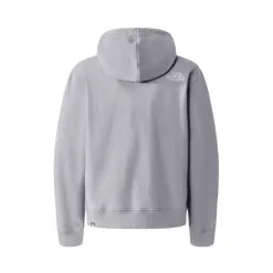 Felpa The North Face Oversized Hoodie Jr Grigio -Vendite Snowboarding TheNorthFaceOversizedHoodGrey 2