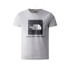T-Shirt The North Face Bambino Redbox Grigio -Vendite Snowboarding TheNorthFaceRedboxTeeMeldGreyLiquido