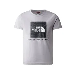 T-Shirt The North Face Bambino Redbox Grigio