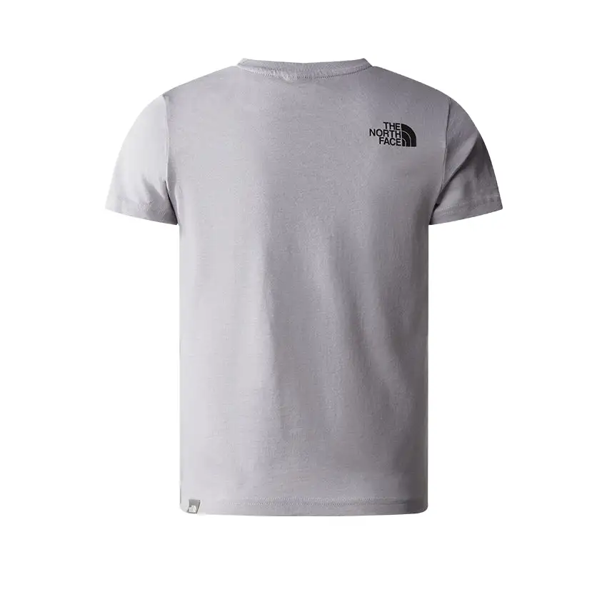 T-Shirt The North Face Bambino Redbox Grigio 4 T-Shirt The North Face Bambino Redbox Grigio - immagine 2