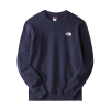 Felpa The North Face Simple Dome Crew Blu 2 Felpa The North Face Simple Dome Crew Blu -Vendite Snowboarding TheNorthFaceSDCrewSummitNavyLiquido