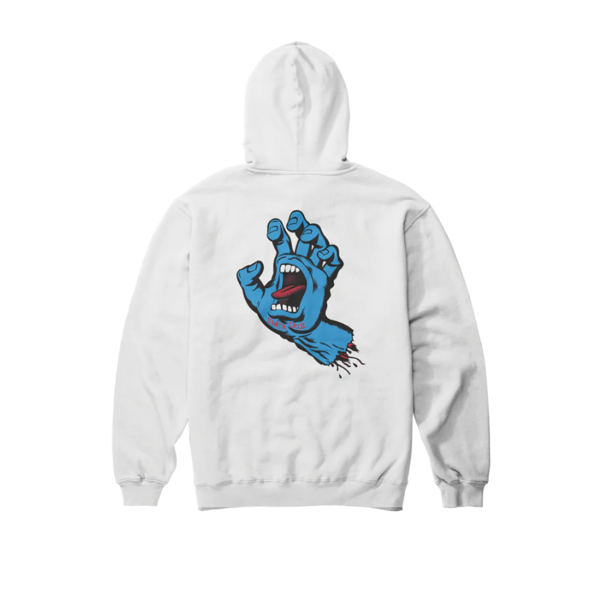 Felpa Thirtytwo X Santa Cruz Hoodie Bianco 4 Felpa Thirtytwo X Santa Cruz Hoodie Bianco - immagine 2
