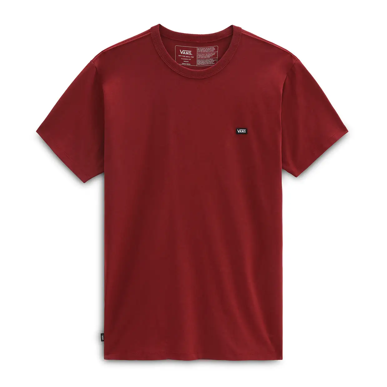 T-Shirt Vans Off The Wall Classic Bordeaux 3 T-Shirt Vans Off The Wall Classic Bordeaux