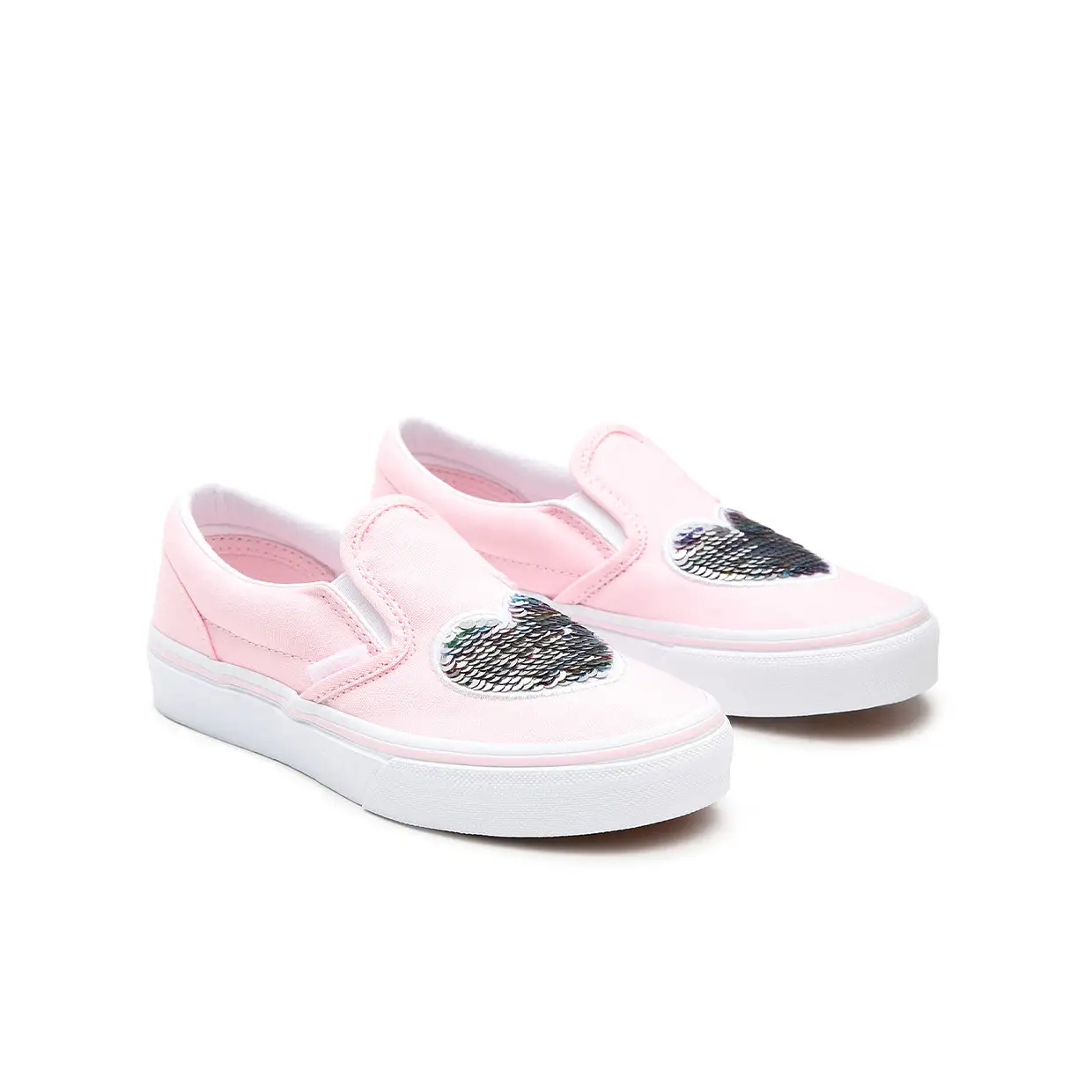 Sneakers Vans Slip-on Patch Bambino Rosa 6 Sneakers Vans Slip-on Patch Bambino Rosa - immagine 4
