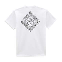 T-Shirt Vans Bandana Paisley Bianco 5 T-Shirt Vans Bandana Paisley Bianco -Vendite Snowboarding Vans BandanaPaislyTeeWhite 2