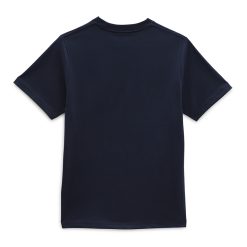 T-shirt Vans Bambino Easy Logo Camo Flame Blu -Vendite Snowboarding Vans CamoFlameEasyLogossDressBlue 2