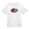 T-Shirt Vans Bambino Flame Bianco -Vendite Snowboarding Vans FlamessBoysWhiteLiquido