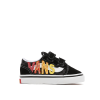 Sneakers Vans Old Skool Infant Logo Repeat Nero -Vendite Snowboarding Vans TDOldSkoolFlameLogoLiquido