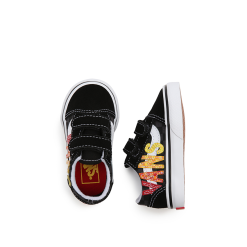 Sneakers Vans Old Skool Infant Logo Repeat Nero -Vendite Snowboarding Vans TDOldSkoolFlameLogo 3