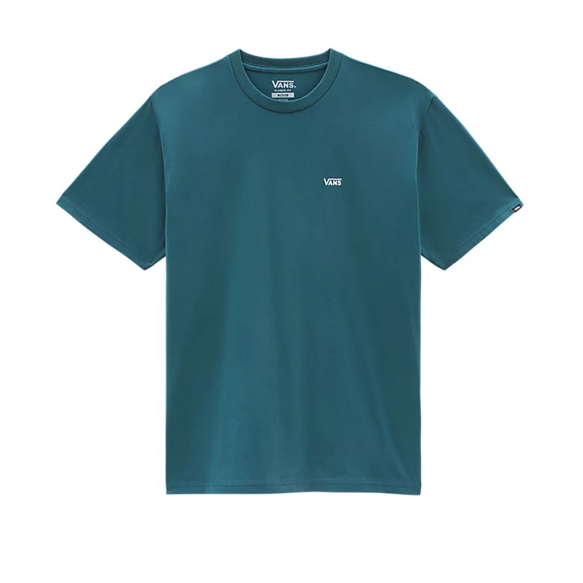 T-Shirt Vans Left Chest Logo Petrolio 3 T-Shirt Vans Left Chest Logo Petrolio