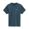 T-Shirt Vans Left Chest Logo Petrolio