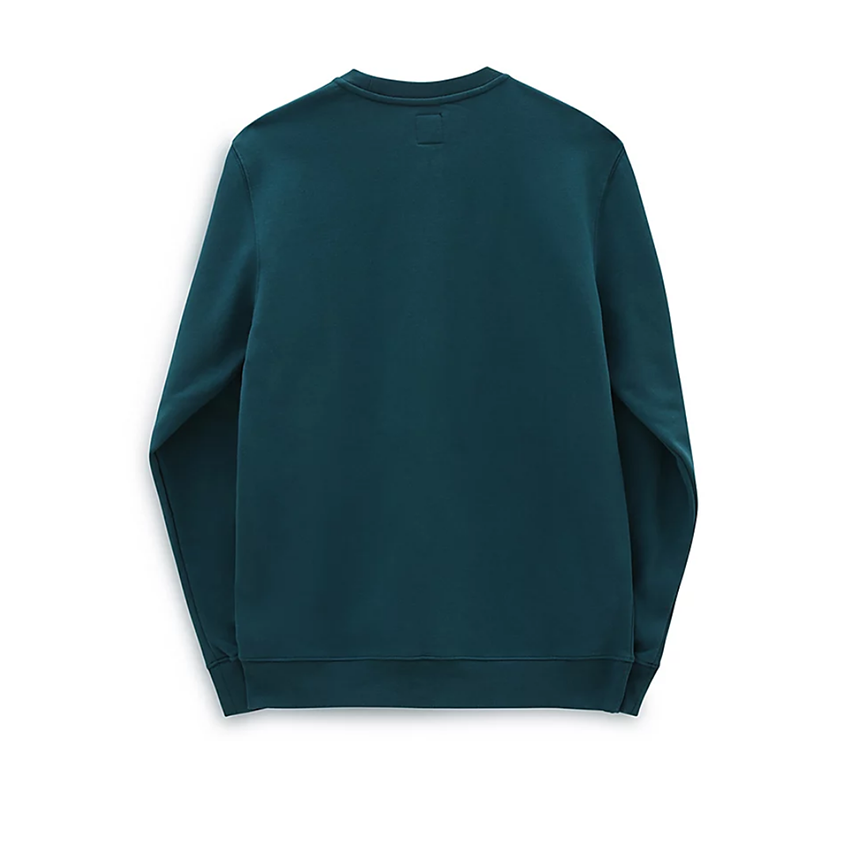 Felpa Vans Core Basic Crew Petrolio 4 Felpa Vans Core Basic Crew Petrolio - immagine 2