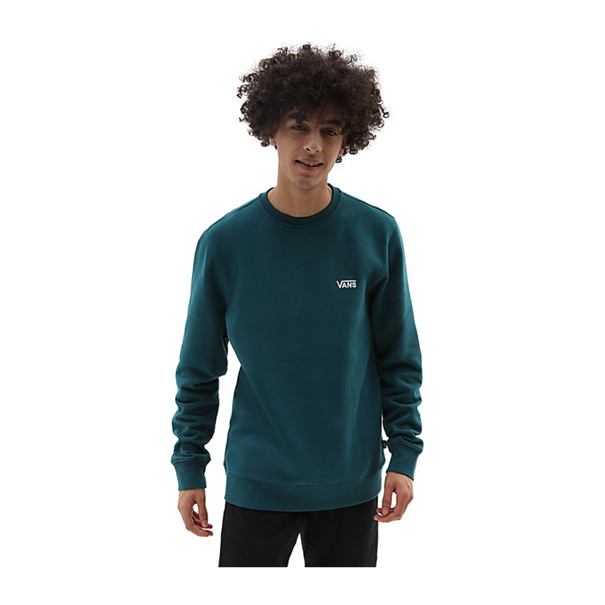 Felpa Vans Core Basic Crew Petrolio 5 Felpa Vans Core Basic Crew Petrolio - immagine 3
