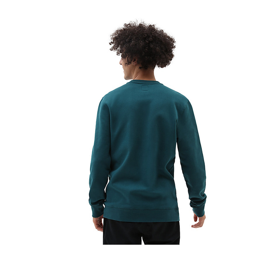 Felpa Vans Core Basic Crew Petrolio 6 Felpa Vans Core Basic Crew Petrolio - immagine 4