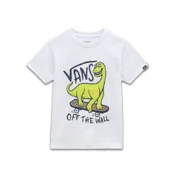 T-Shirt Vans Bambino Dinosk8 Bianco