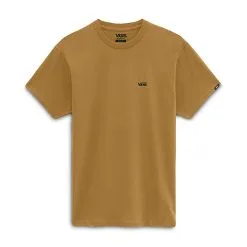 T-Shirt Vans Left Chest Logo Giallo